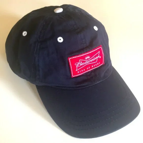 Budweiser Accessories Budweiser Baseball Cap Hat In Navy Blue